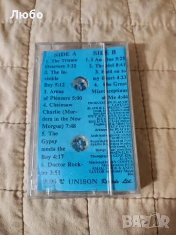 W.A.S.P.  -  THE CRIMSON IDOL, снимка 3 - Аудио касети - 49137409