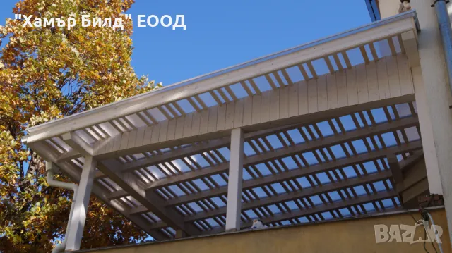 Навеси от дърво и поликарбонат - ''ХАМЪР БИЛД'' ЕООД, снимка 5 - Други - 49143033