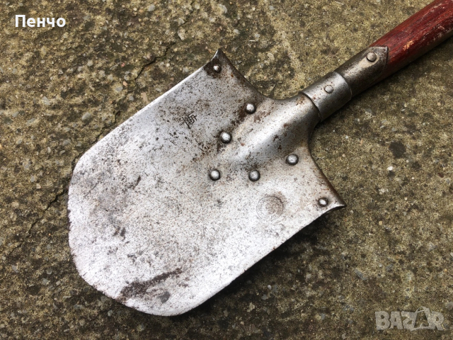 стара военна лопатка - 1915г. - WWI, снимка 2 - Антикварни и старинни предмети - 45552263