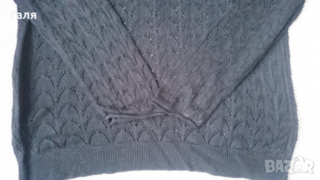 Пуловер ZARA с ажурна плетка, снимка 6 - Блузи с дълъг ръкав и пуловери - 26818177