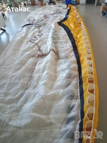 Парапланер за кайтване Team Five Blue M 85-110kg, снимка 9 - Други спортове - 52920953