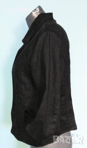 Дизайнерско ленено сако тип яке "San Antonio"- "S&A" / голям размер , снимка 6 - Сака - 14446903