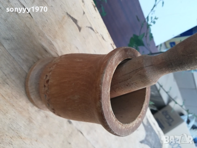 дървено хаванче-комплект 0909251202, снимка 2 - Антикварни и старинни предмети - 51651766