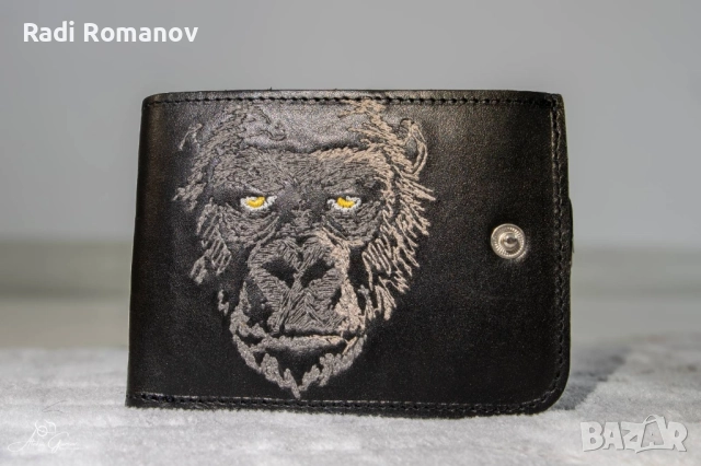 Ръчно изработени мъжки кожени портфейли , снимка 2 - Портфейли, портмонета - 52158620