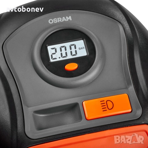 Дигитален компресор за гуми OSRAM TYREINFLATE 400-12V, снимка 7 - Аксесоари и консумативи - 51874575