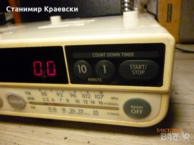 Sony ICF -C560 radio clock tape vintage - финал, снимка 2 - Други - 26789155