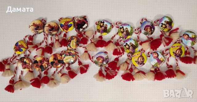 Мартенички и мартенски декорации , снимка 7 - Декорация за дома - 43942312