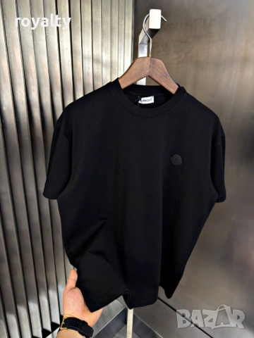 Moncler Нови Мъжки Тениски Два Цвята Монклер , снимка 4 - Тениски - 53510487