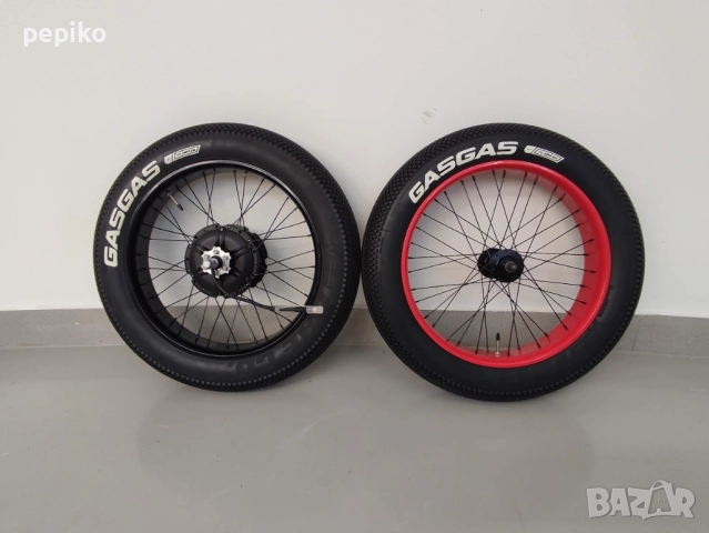 Продавам колела внос от Германия Комплект алуминиеви капли за фет байк 20 цола с Ел.мотор