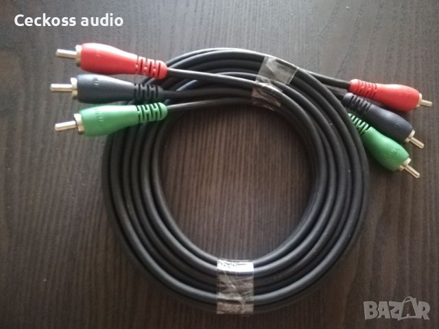 Качествен RGB кабел на Hama 2м., снимка 3 - Други - 37290994