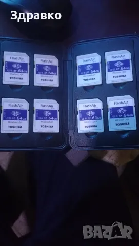 продавам sdxc карти 64гб.   40 броя 