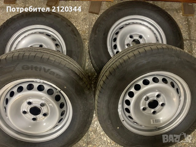 Комплект Джанти и Гуми за Бус VW Крафтер, снимка 6 - Части - 53491104