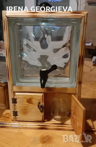 диспенсер за алкохол с чаши, снимка 4 - Други - 43972011