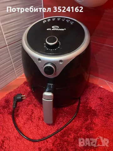 Еър Фрайър, фритюрник без мазнина, с горещ въздух Elekom , снимка 1