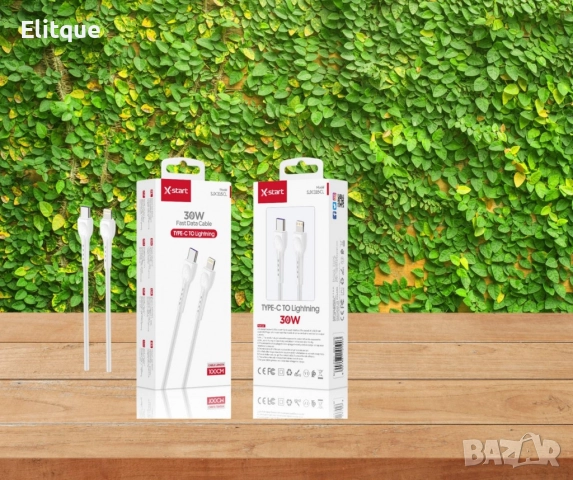 Кабел за бързо зареждане, SJX315CL, 30W , 100cm ,type C to lighthning