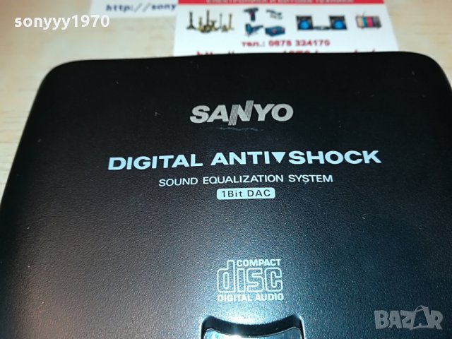 sanyo cdp-385 cd player, снимка 7 - MP3 и MP4 плеъри - 28738785