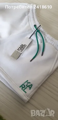 Karl Lagerfeld Athleisure Jersey Short Womens Size L / XL НОВО! ОРИГИНАЛ! Дамски Къси Панталони!