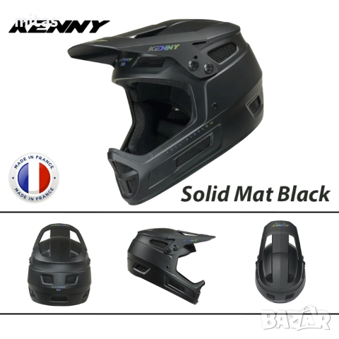 Кросова каска KENNY ELITE 2025 Full Face, EN Сертифицирана, ФРАНЦИЯ, снимка 2 - Аксесоари за велосипеди - 48281773