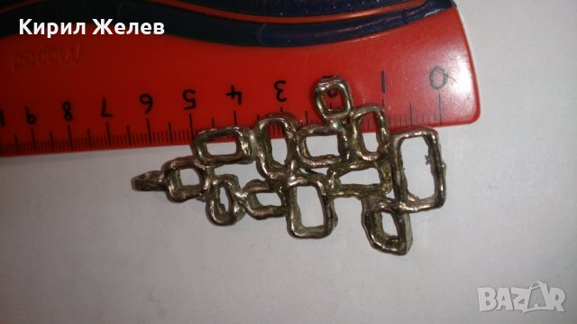 Сребриста метална висулка за бижута -71291, снимка 3 - Други - 28889120