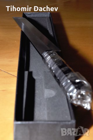 Нож едностранно заточване стомана VG10 + безплатна доставка, снимка 3 - Прибори за хранене, готвене и сервиране - 27721181