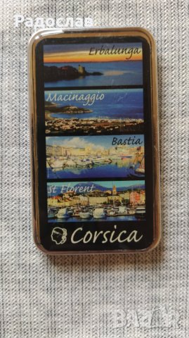 магнит за хладилник Corsica, снимка 2 - Колекции - 43354052