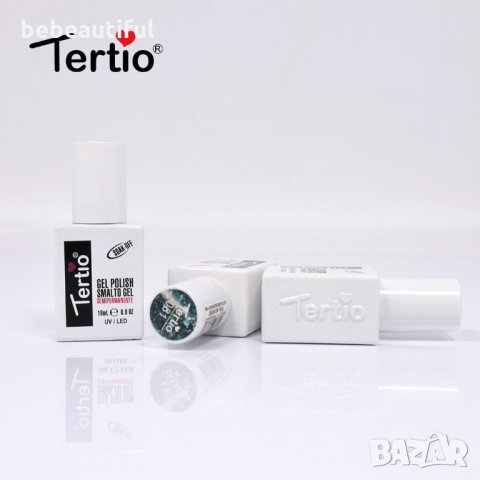 Голям, 18 мл, професионален гел лак на италянската марка Tertio, снимка 6 - Продукти за маникюр - 27251910