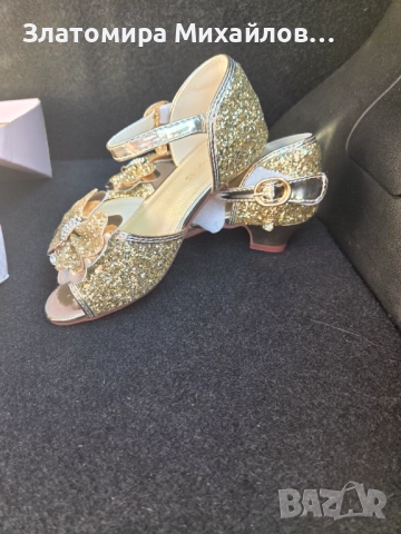 Детски обувчици с токче , снимка 3 - Детски обувки - 51529785