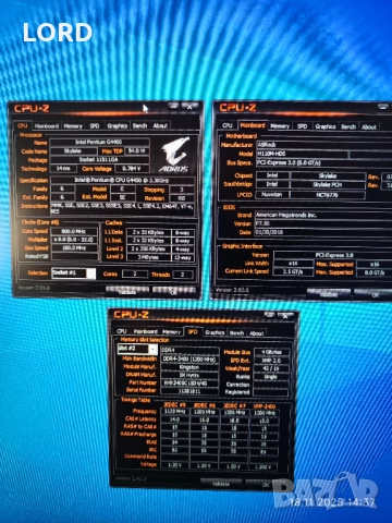 Комплект Intel G4400, Asrock H110M HDS, RAM 4GB DDR4, снимка 8 - Процесори - 52456835