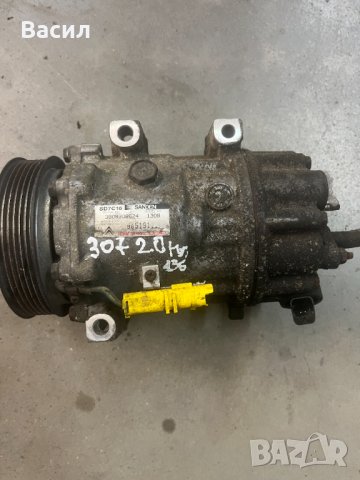 Компресор климатик Peugeot 307 SW Facelift 2.0 HDI 136к.с Пежо 307 Комби 2.0 ХДИ Фейслифт pejo​, снимка 1
