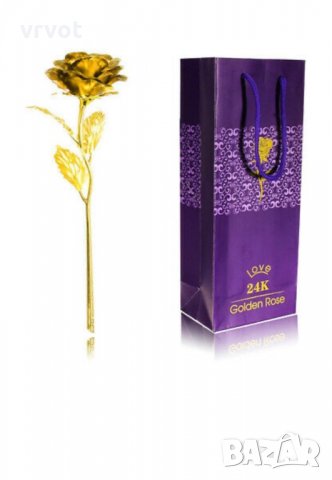 Уникални златни рози за всеки повод -Свети Валентин, рожден ден, 8-ми март или имен ден., снимка 9 - Романтични подаръци - 28277491