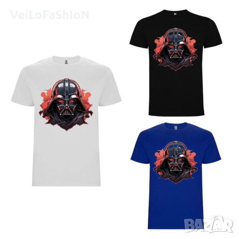 Нова детска тениска с Дарт Вейдър - Междузвездни войни (Star Wars) в три цвята