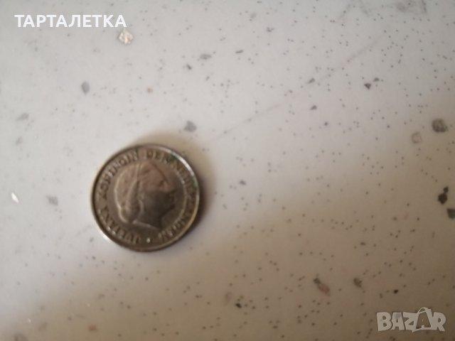 10 cent цент 1951 Нидерландия, снимка 3 - Нумизматика и бонистика - 44051304