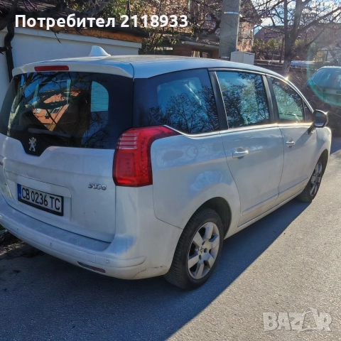 peugeot 5008 - 1.6i turbo , снимка 3 - Автомобили и джипове - 52961499