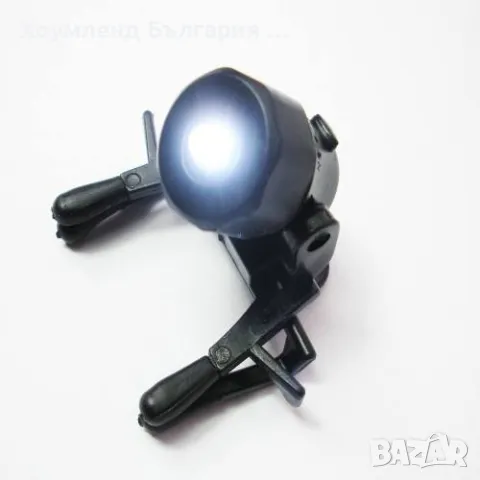 Светлина за четене-мини ЛЕД фенерче с щипки за поставяне на очила, снимка 5 - Други стоки за дома - 48767858