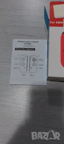 Безжични контролери (геймпадове) тип Joy-Con за Nintendo Switch, червен и син, чисто нови, снимка 4 - Аксесоари - 53232259