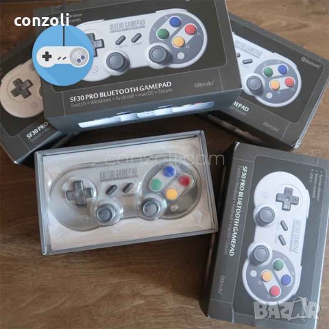 8Bitdo SN30 Pro геймпад контролер, снимка 10 - Nintendo конзоли - 33405511