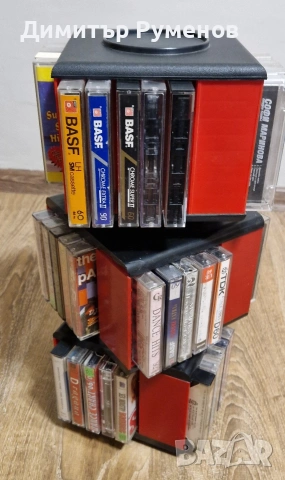 Касетници с аудио касети, снимка 2 - Аудио касети - 53250454
