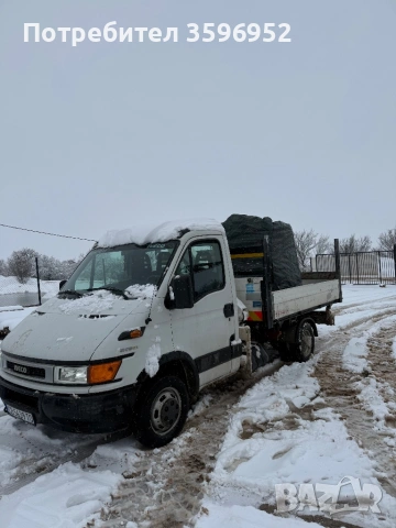 Тристранен самосвал с кран , багер 3.5 тома, снимка 3 - Транспортни услуги - 53599163