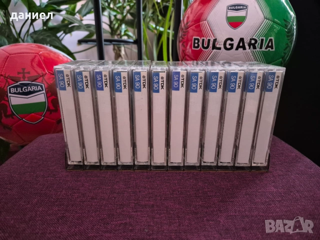 Аудио касети TDK SA90 - Dance Music от 80-те, Yello, UB40, Eric Clapton, Jean Michel Jarre и др.