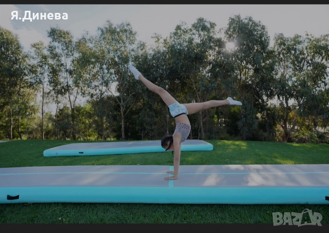 Надуваема тренировъчна подложка, снимка 3 - Други спортове - 52861120
