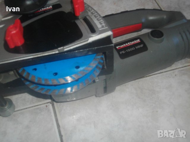 1500 Вата-Немска Каналокопка Фреза Прокопаване Канали-ф125мм-Копае 30мм-Почти Нова-PATTFIELD-Germany, снимка 17 - Други инструменти - 43466510