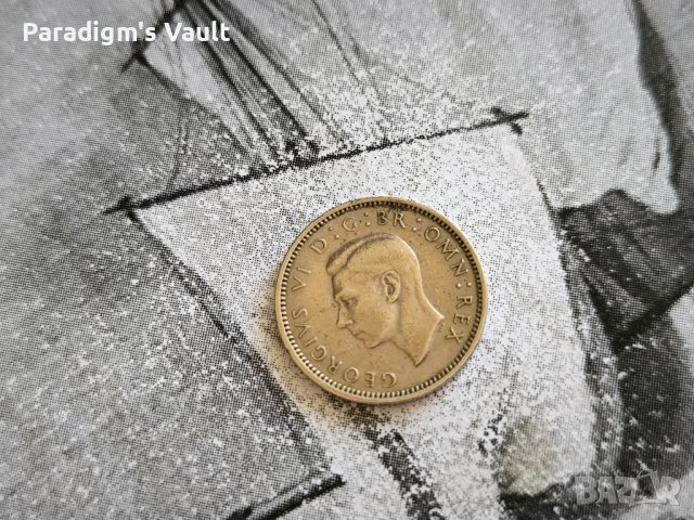 Монета - Великобритания - 6 пенса | 1951г., снимка 2 - Нумизматика и бонистика - 43914226