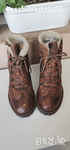 Ботуши Manas Design 41 н. Естесвена кожа , снимка 2 - Дамски ботуши - 52127246