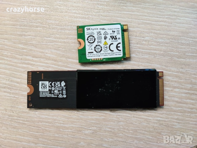 NVMe дискове 1TB Gen3 x4 и Gen4 x4 (Micron, SK hynix), снимка 2 - Твърди дискове - 53259328