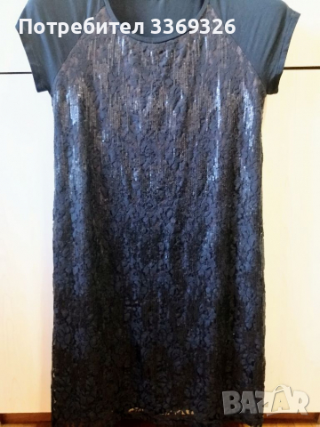 Невероятна лека рокля INTIMISSIMI с пайети Италия, снимка 4 - Рокли - 36559123