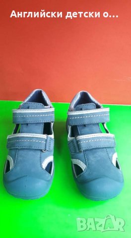 Английски детски сандали естествена кожа , снимка 4 - Детски сандали и чехли - 36990409