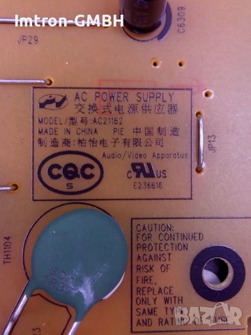 Захранване Power Supply Board AC21162N / SONY 65XH8077 GL02, снимка 3 - Части и Платки - 37641015