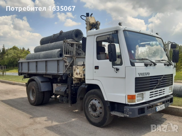 ВОЛВО FL7 с кран, снимка 3 - Камиони - 53056394