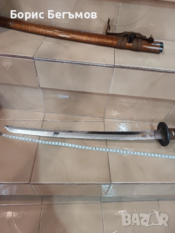 Японски меч за декорация, снимка 2 - Декорация за дома - 53068702