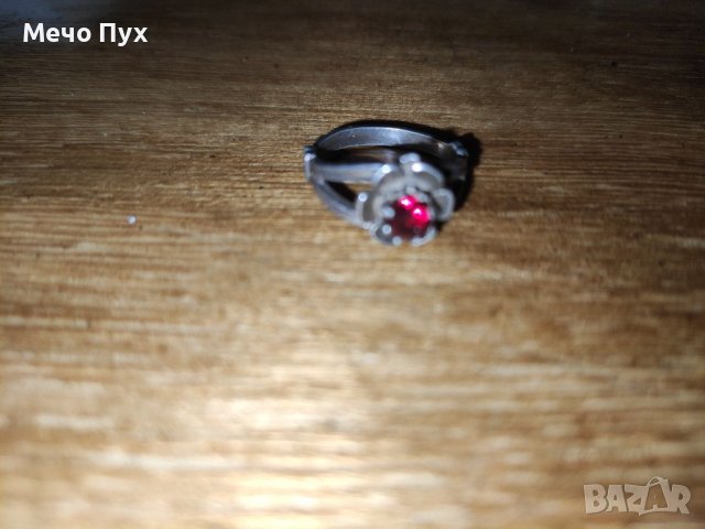 Стар сребърен пръстен (16), снимка 4 - Пръстени - 37744974